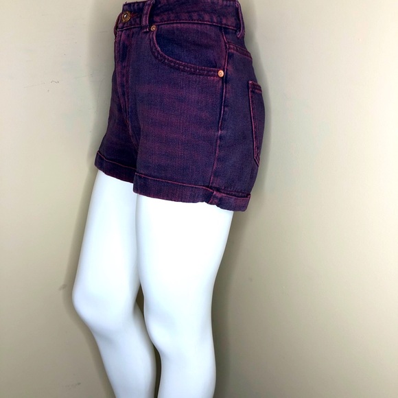 BullHead Mom Shorts Pink Dyed - Picture 8 of 13